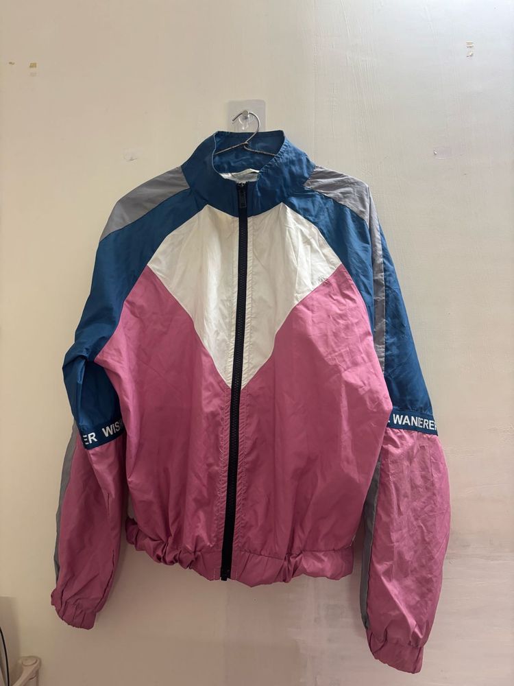WANERER Color Block Windbreaker Jacket