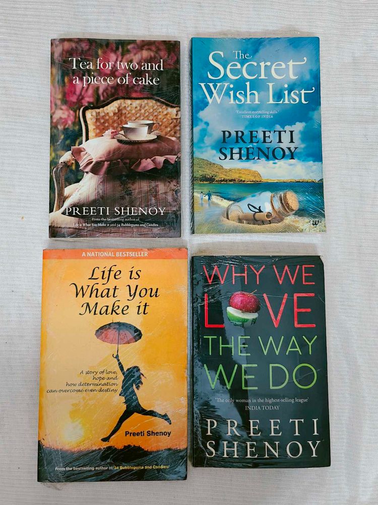 🆕 Preeti Shenoy 4 Books Collection