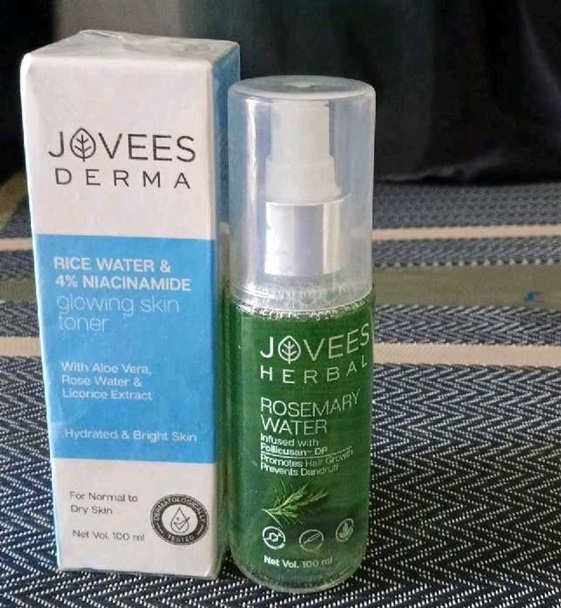 Jovees Derma Glowing Skin Toner Set