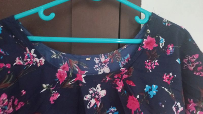 Blue Anarkali