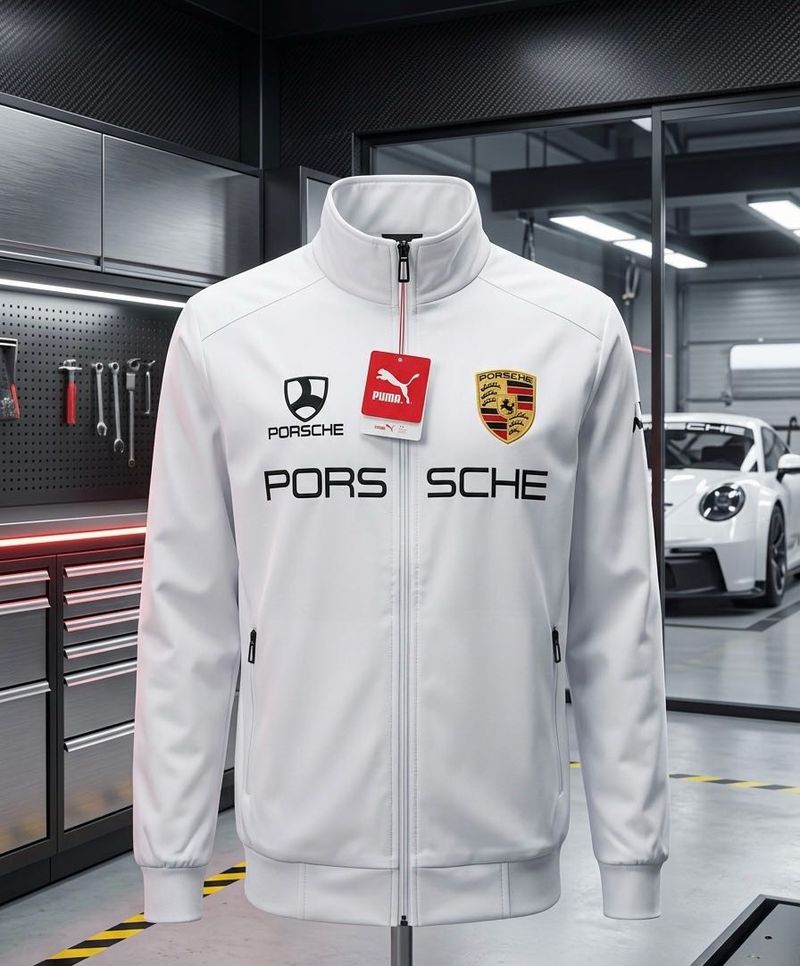 Puma Porsche White Jacket