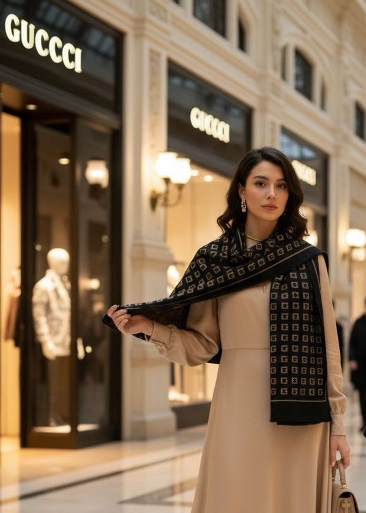Unusex Elegant Gucci  Scarf