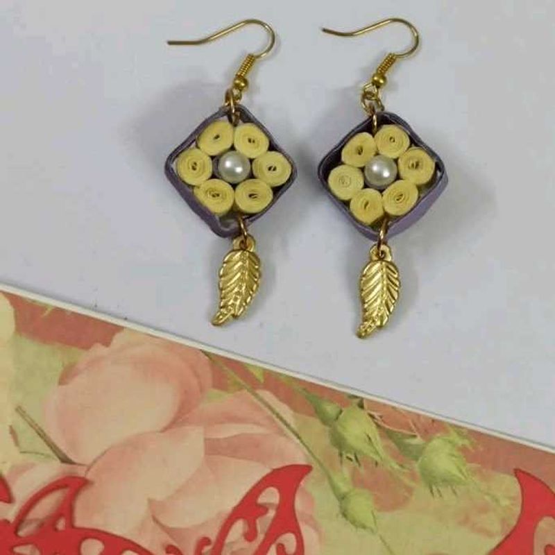 Handmade Quilled Earrings