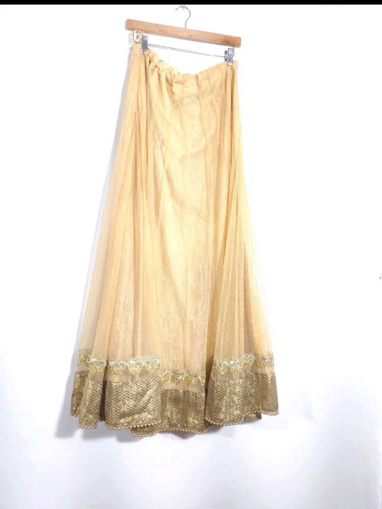 Lehnga Beige Colour( Fix Price)