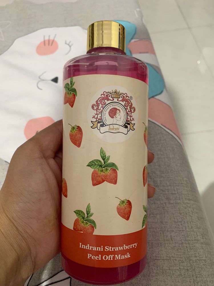 Indrani Cosmetics Strobery Peel Mask