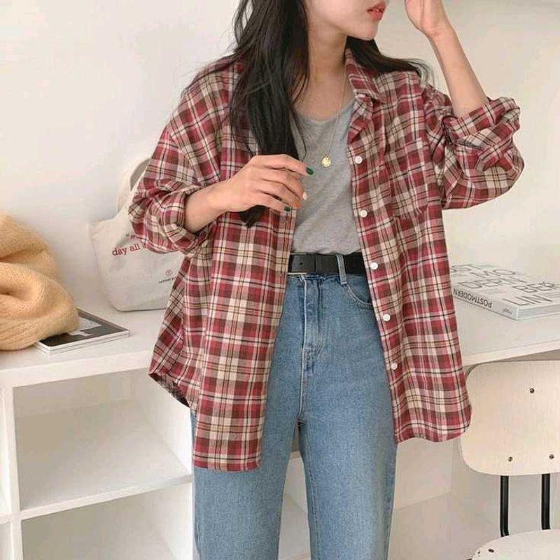 Plaid Flannel Shirt
