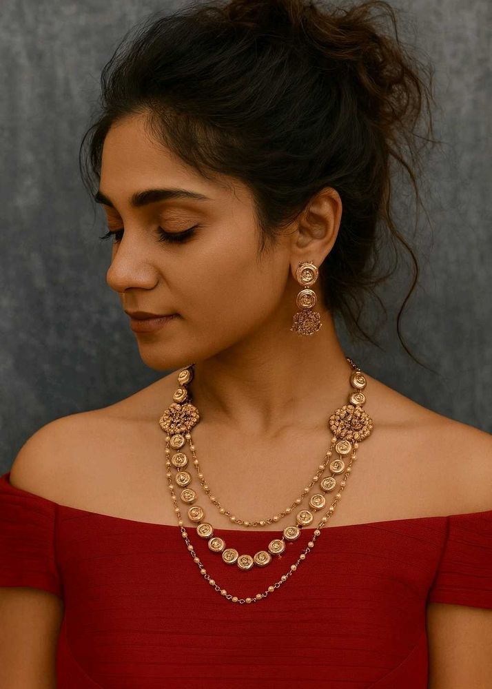Trendy 🌟&amp; perfect Necklace 🌸Set For Party's