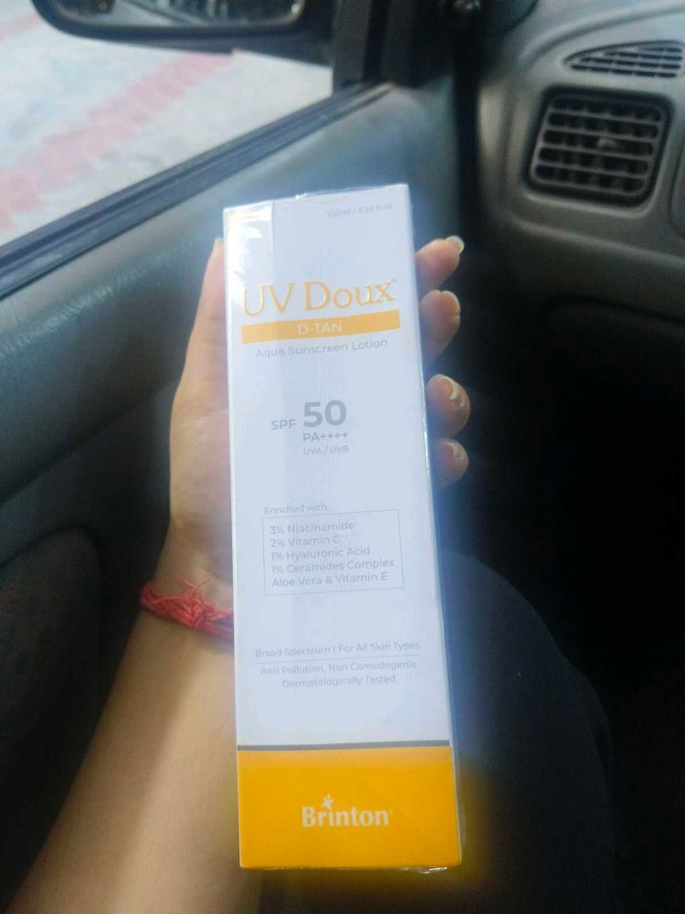 UV Doux D-Tan Sunscreen Lotion SPF 50