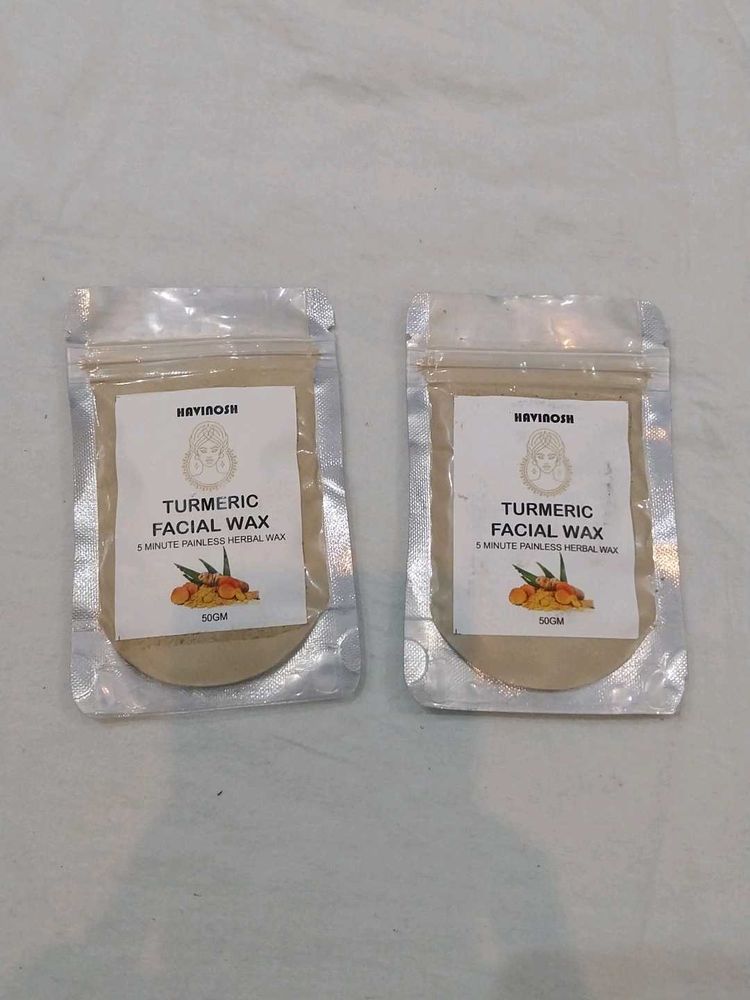 Turmeric Facial Wax - 2 Pack
