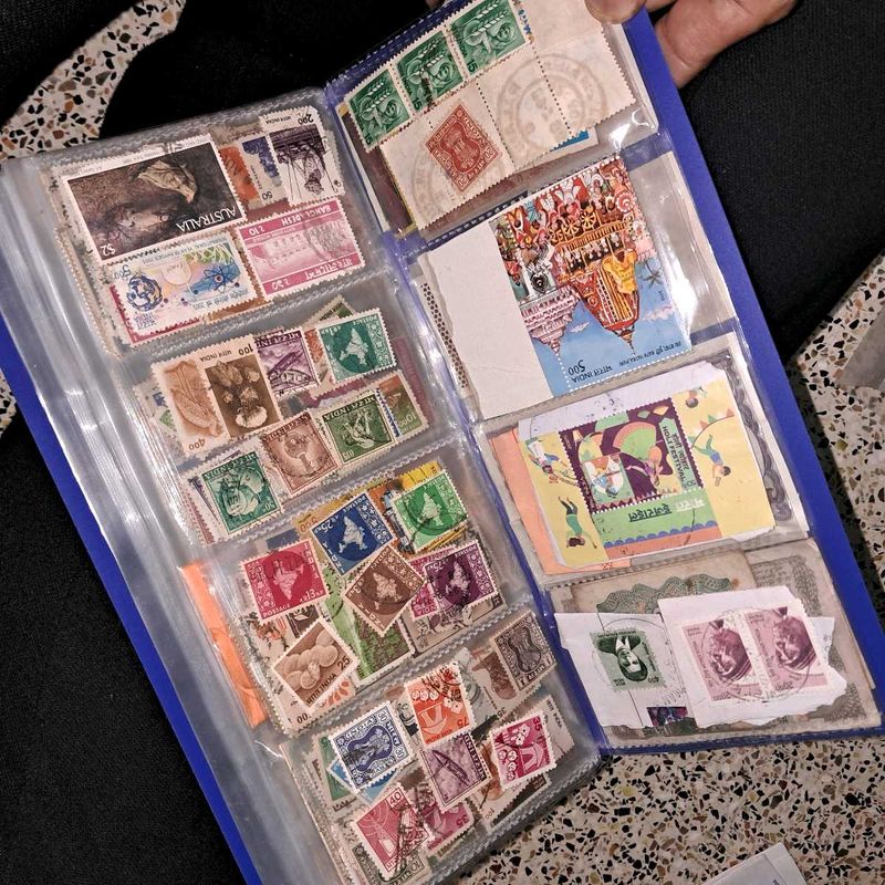 Old hobbv collectibles in Album