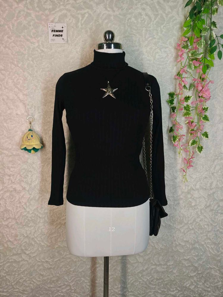 Zara Black Turtleneck