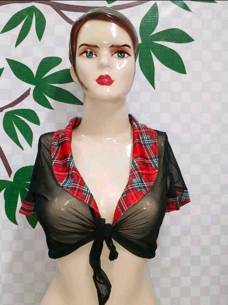 (780)Lace Trim Cami Top