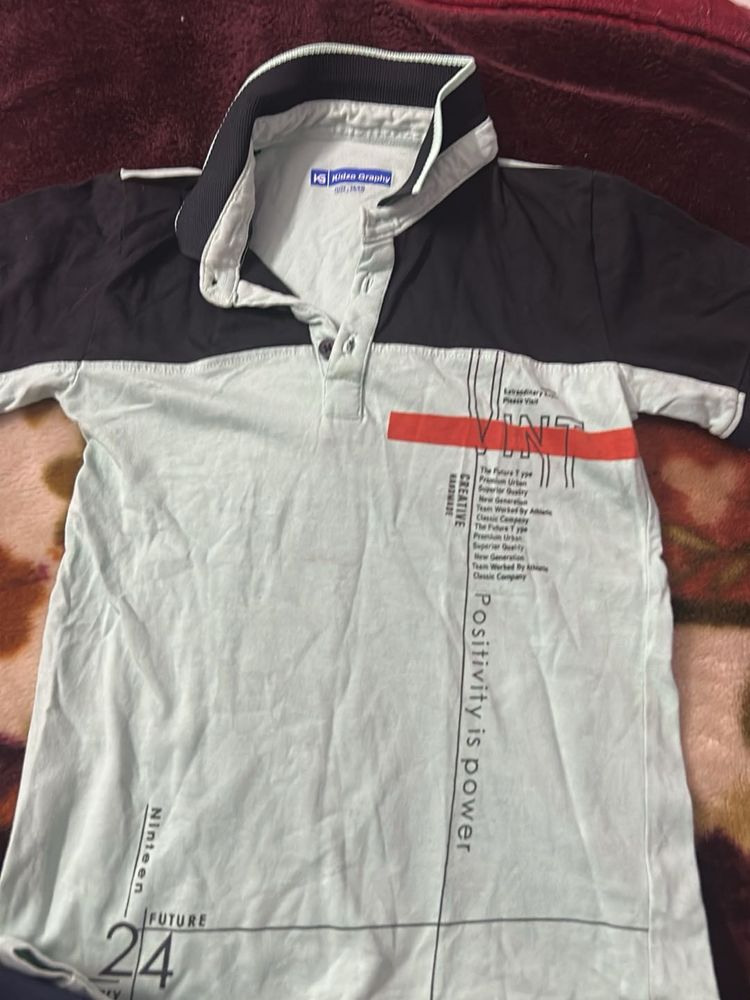 boy Graphic Polo T-Shirt