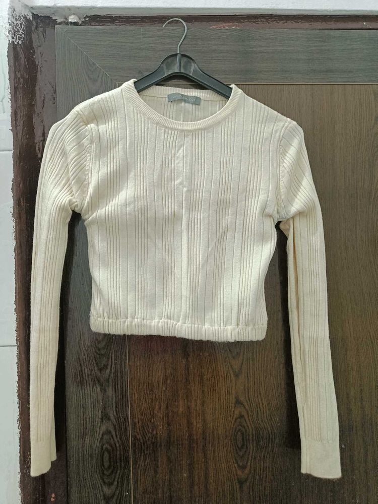 Ribbed Knit Sweater