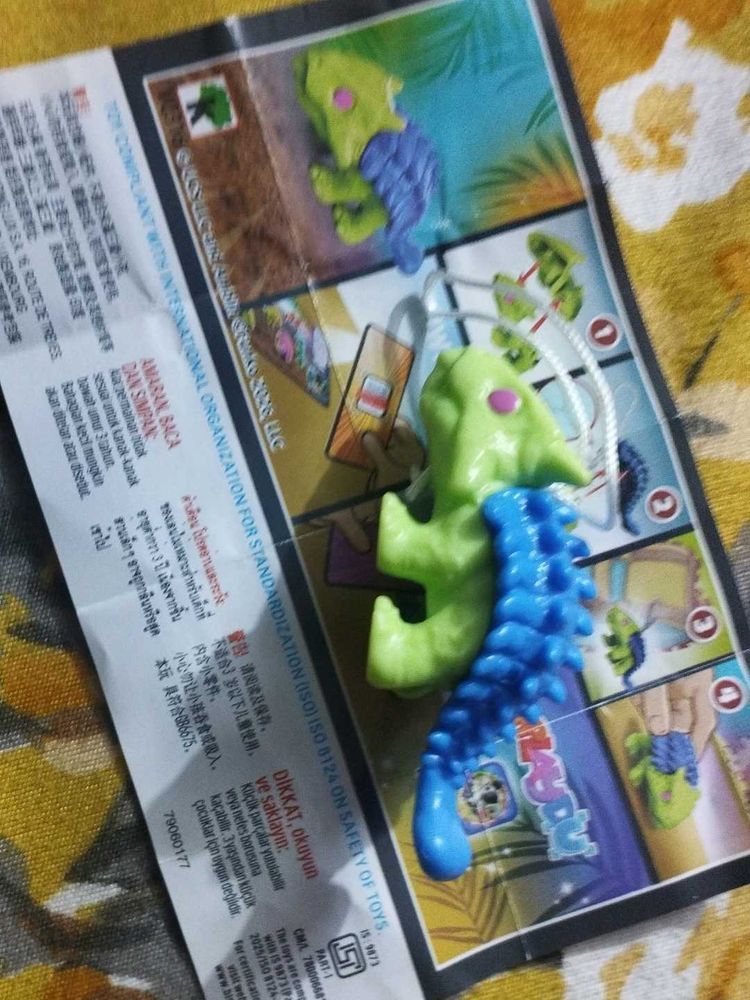 Dragon figure from jurassic world kinder joy