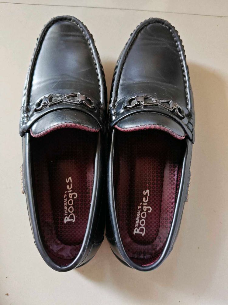 Men's Black Loafers