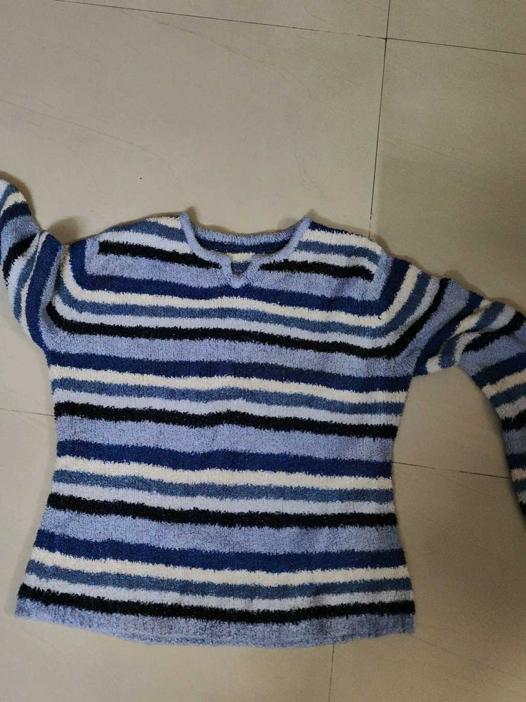 Glitter Wool Sweater Top