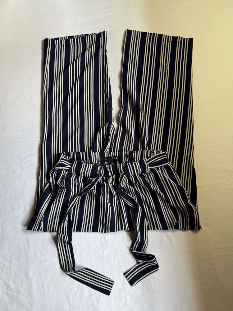 Striped Palazzo Pants
