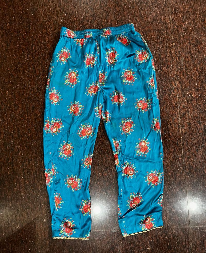 Beautiful Floral Print Palazzo Pants