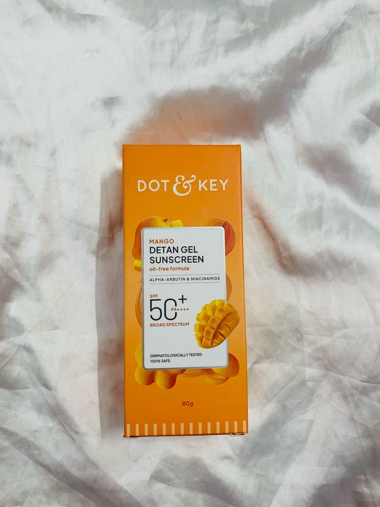 DOT &amp; KEY Mango Detan Gel Sunscreen SPF 50+
