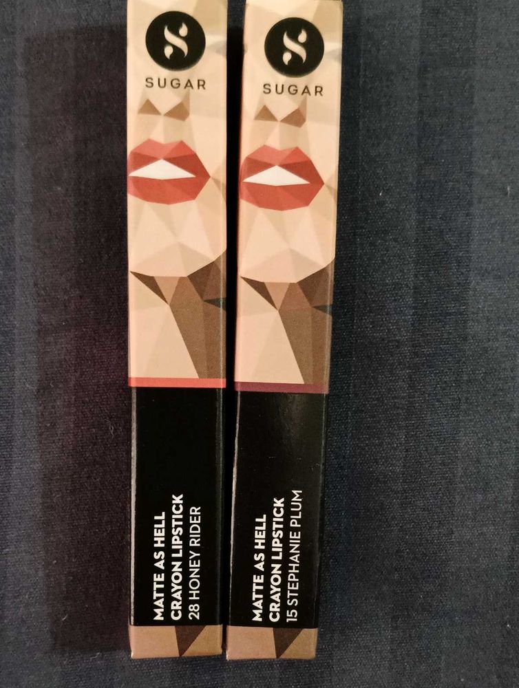 Sugar Cosmetics Matte As Hell Lip Crayon