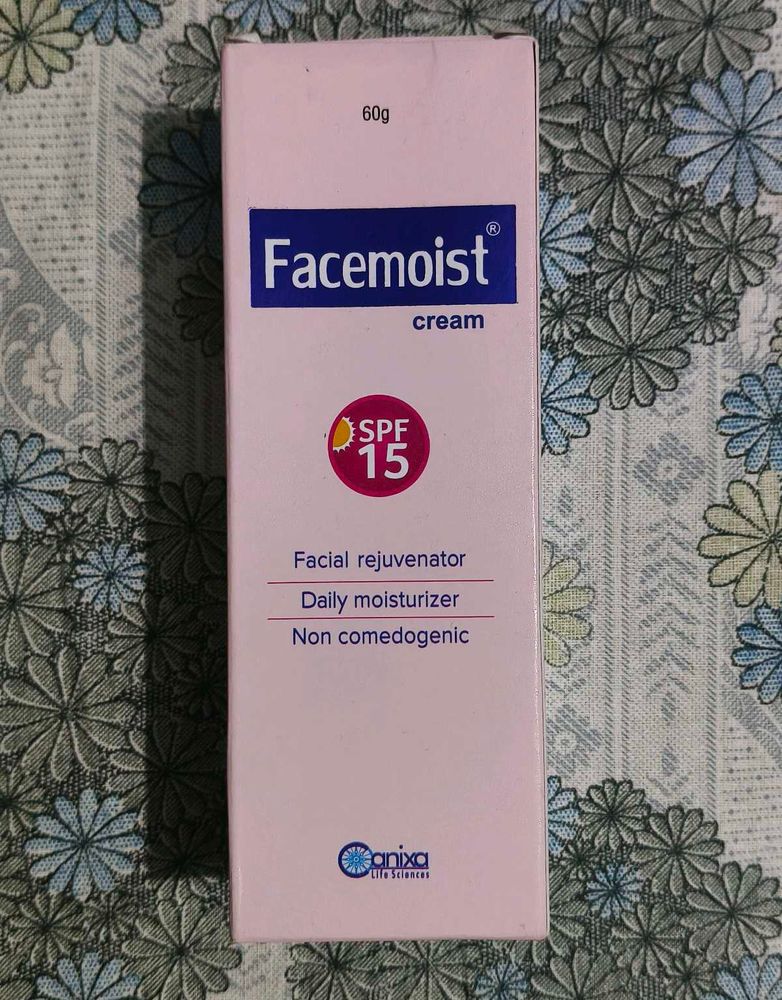 Facemoist moisturizer Cream SPF 15( All skin type)