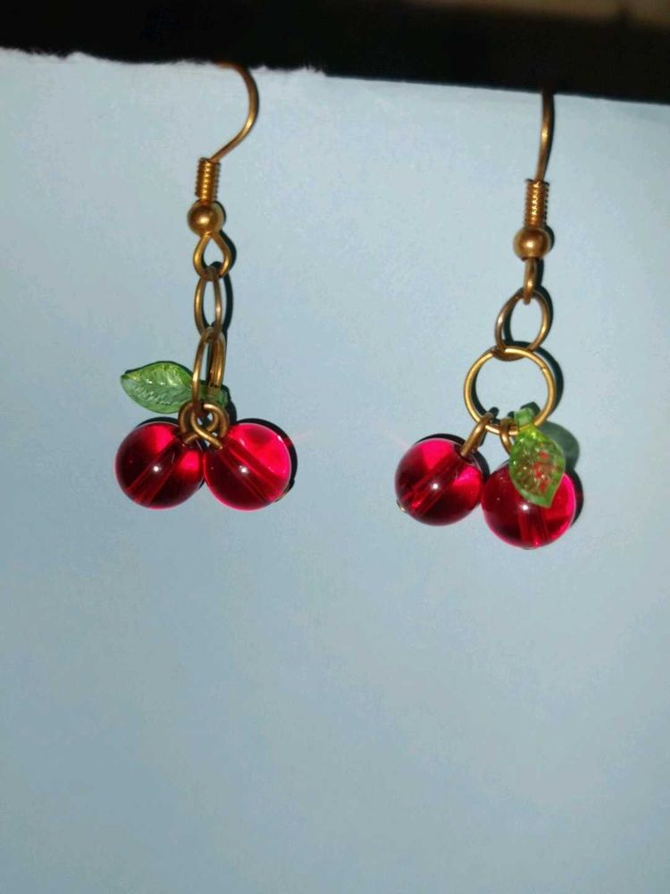 Cute Cherry Earrings