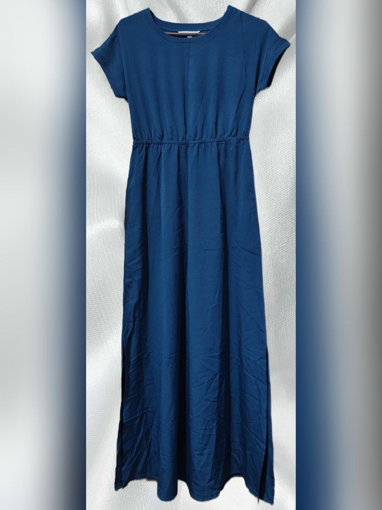 Blue One Piece Maxi Dress. Mast &amp; Harbour.