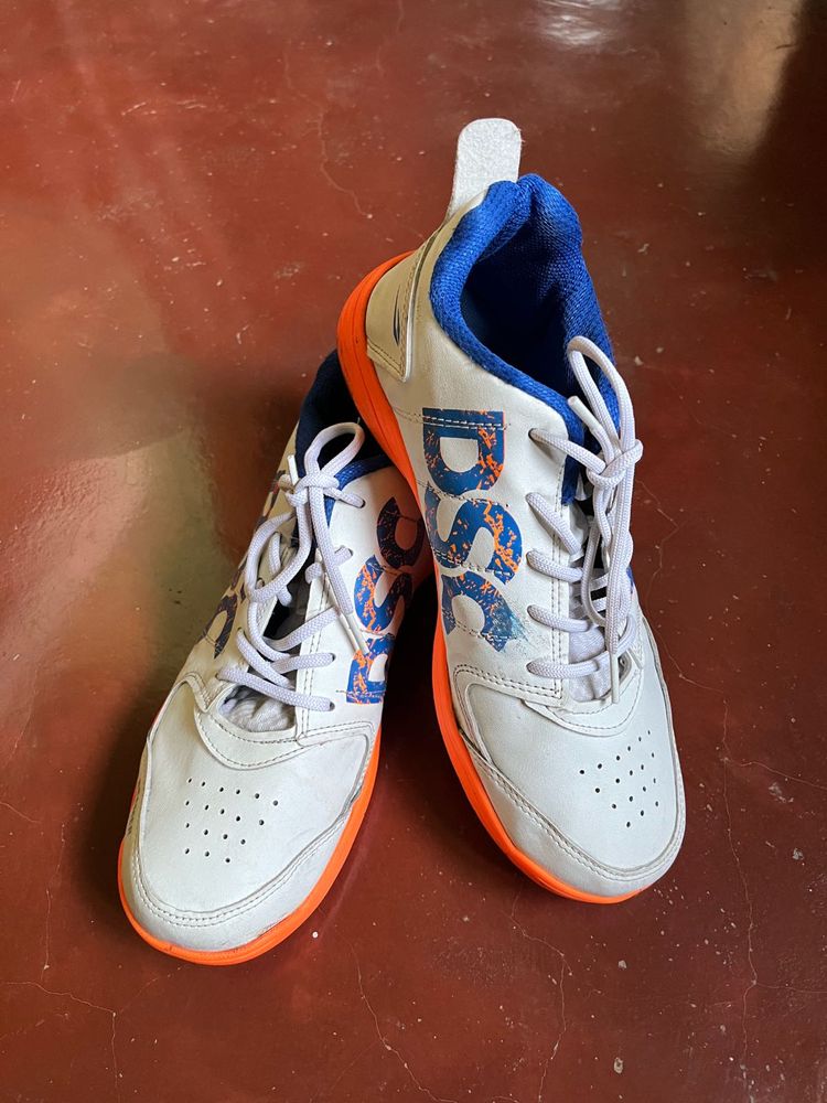 White &amp; Blue Sports Shoes