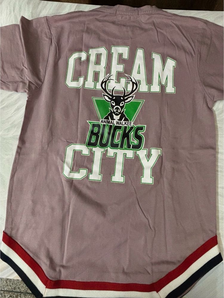 Cream Animal Walkee Bucks City T-Shirt