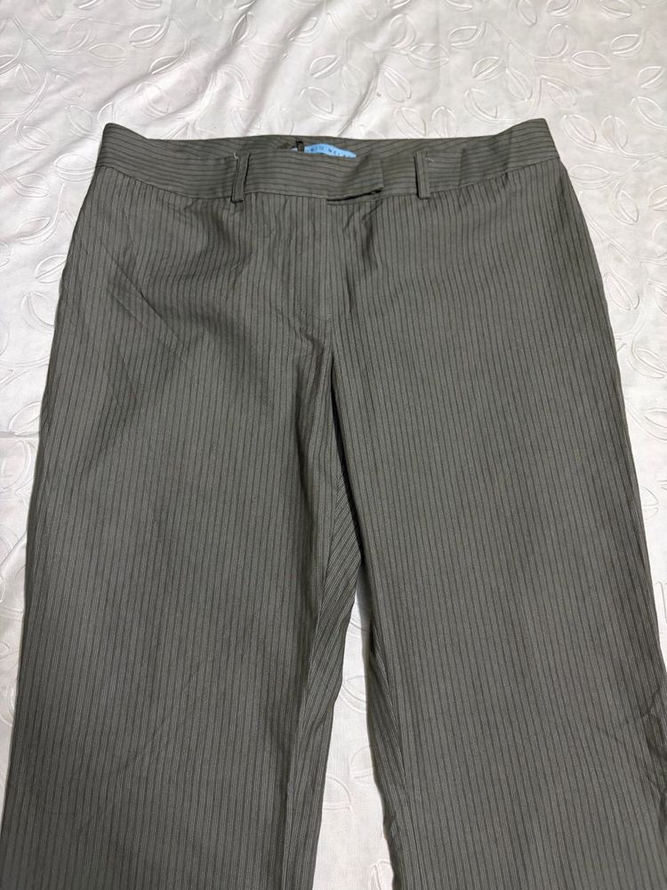 Pinstripe Low~waist Trouser