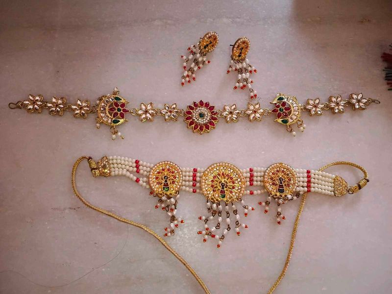 Elegant Indian Bridal Jewellery Set