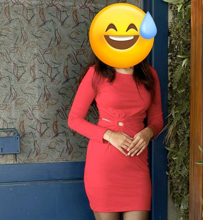 Red  Mini Dress