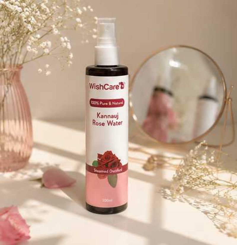 200ml WishCare Kannauj Rose Water Toner