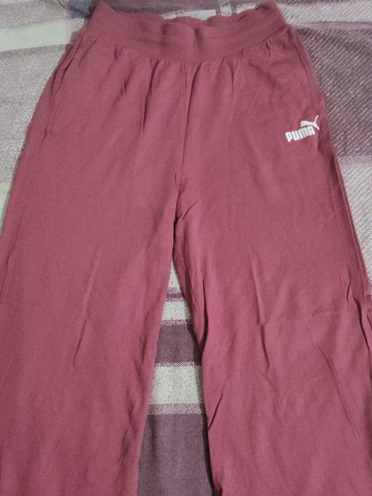 Puma Wide Leg Sweatpants