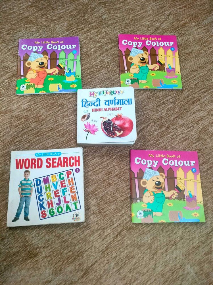My Little Book of Copy Colour &amp; Hindi Alphabet