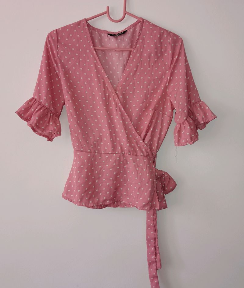 Harpa Wrap Top-S