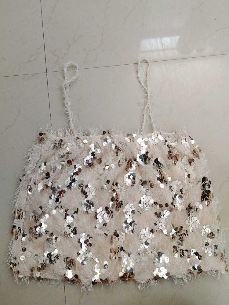 Sparkly Sequin Camisole Top