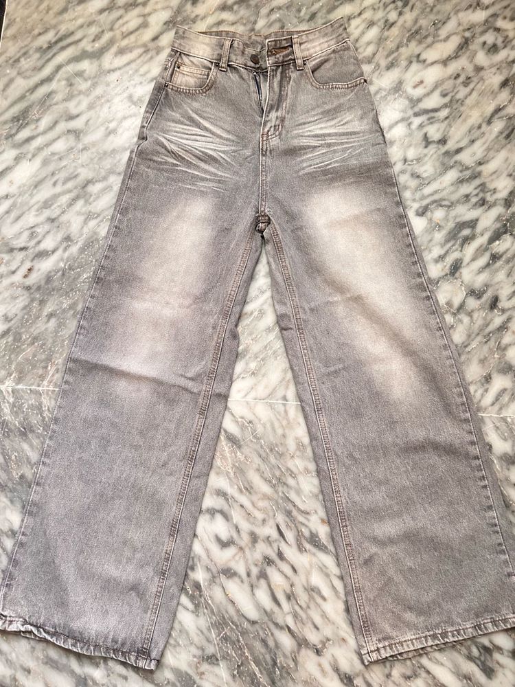 Baggy Grey Vintage Jeans