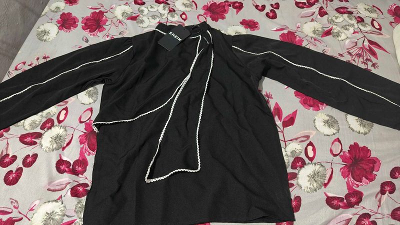 Chic Shein Black Blouse