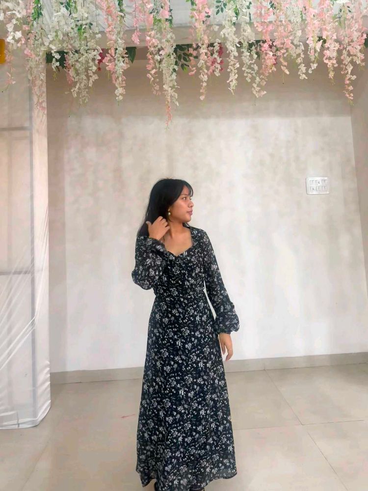 Flowy Floral Maxi Dress