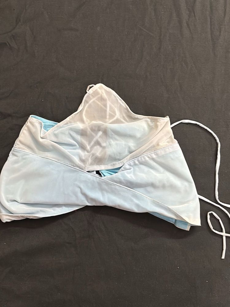 Cute Bikini Top - Light Blue