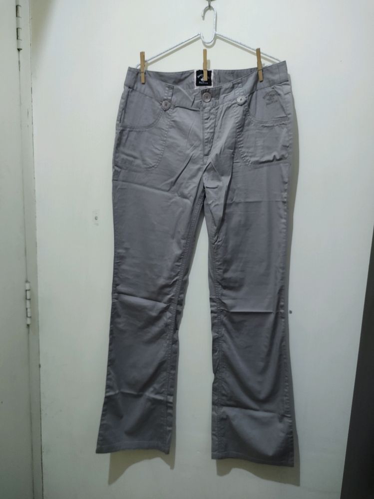 Beverly Hills Polo Club Khaki Grey Pant Trouser