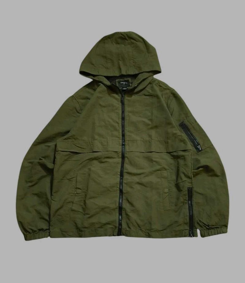 army green jacket