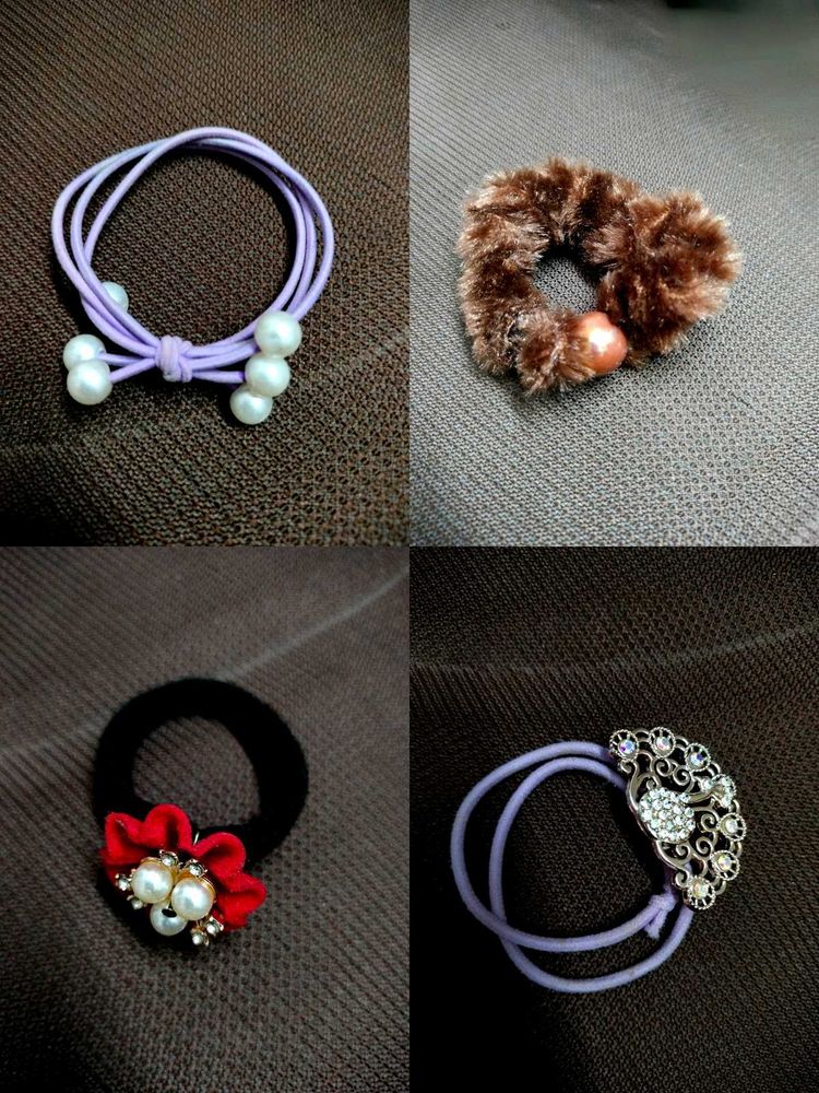 Multicolour Hair ties
