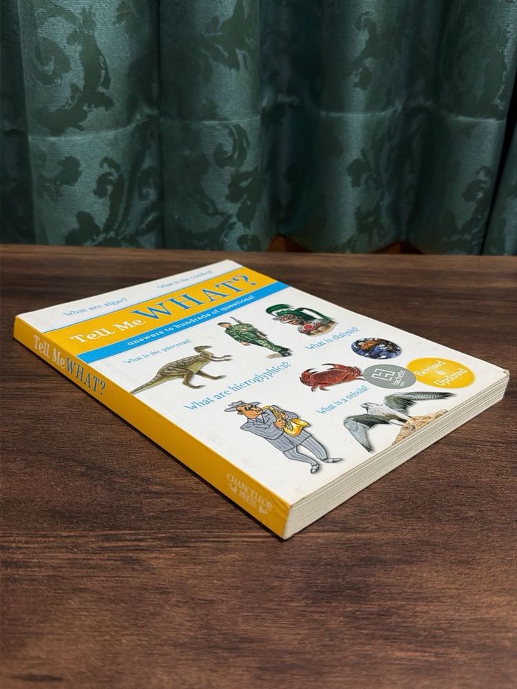 Tell Me What? Book - Fun Facts for Kids