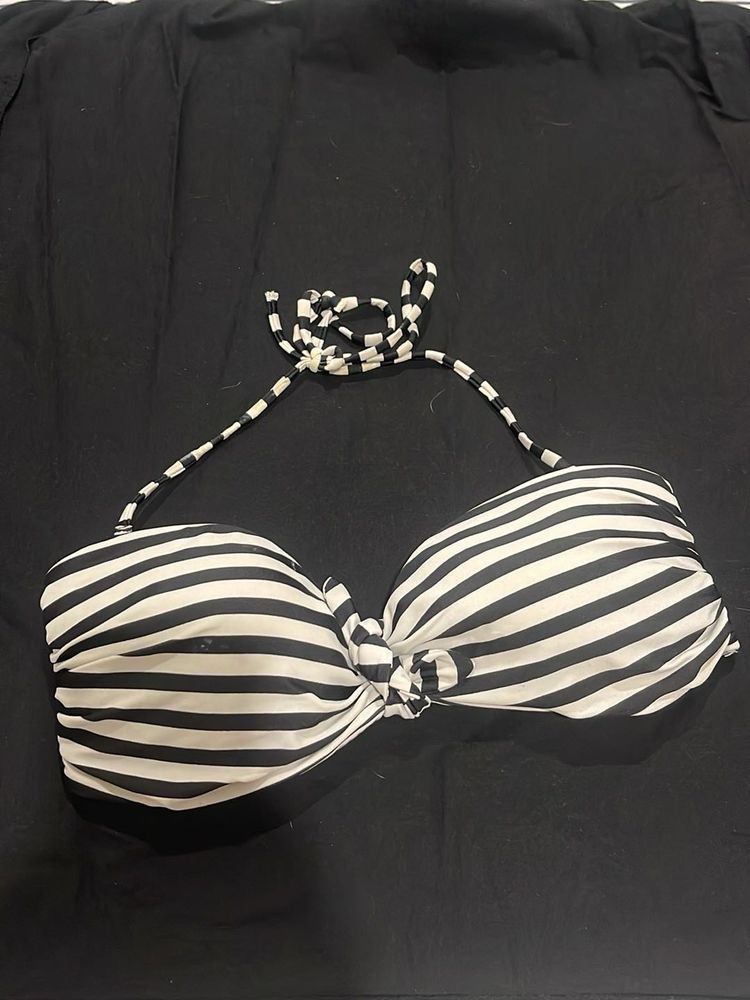 Striped Bikini Top