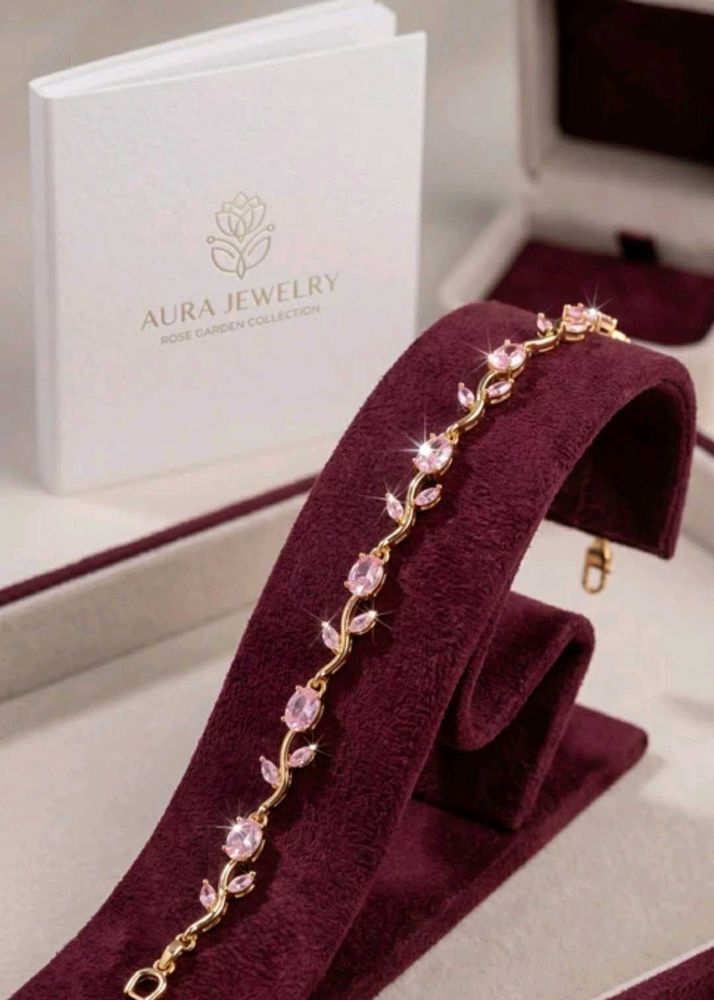 Elegant Rose Garden Bracelet