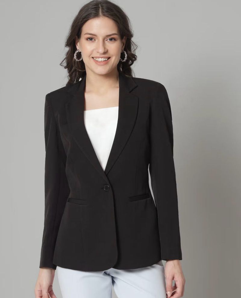 Negotiable Classic Black Blazer