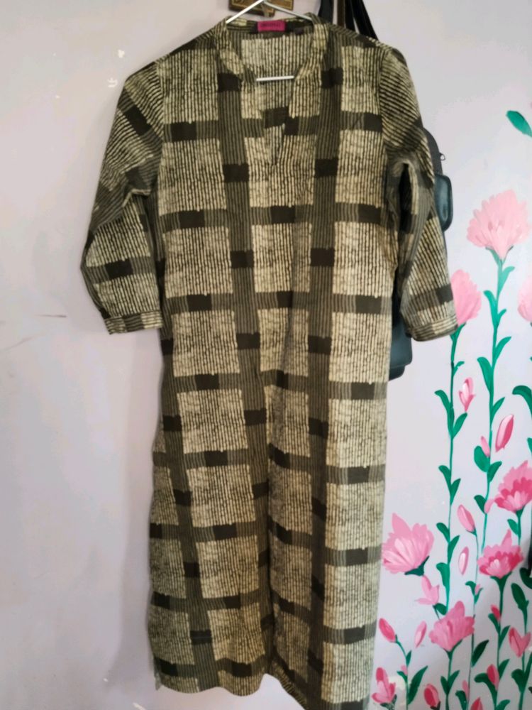 Black Stripes Kurti.